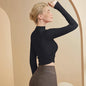 Women's Stretch Fitness Sports Top Autumn And Winter Outerwear
